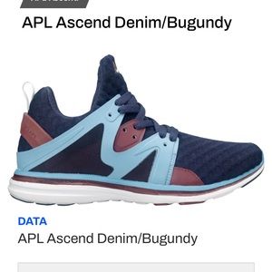 APL Ascend Denim/Bugundy